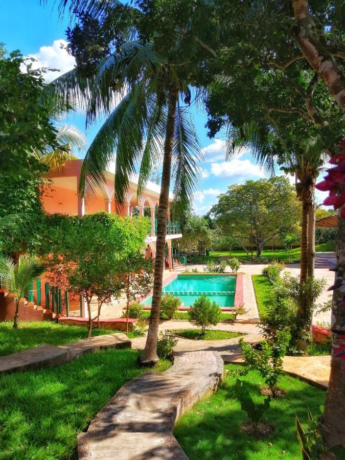 Hotel Saak Luum Ruta Puuc à Sacalum Extérieur photo