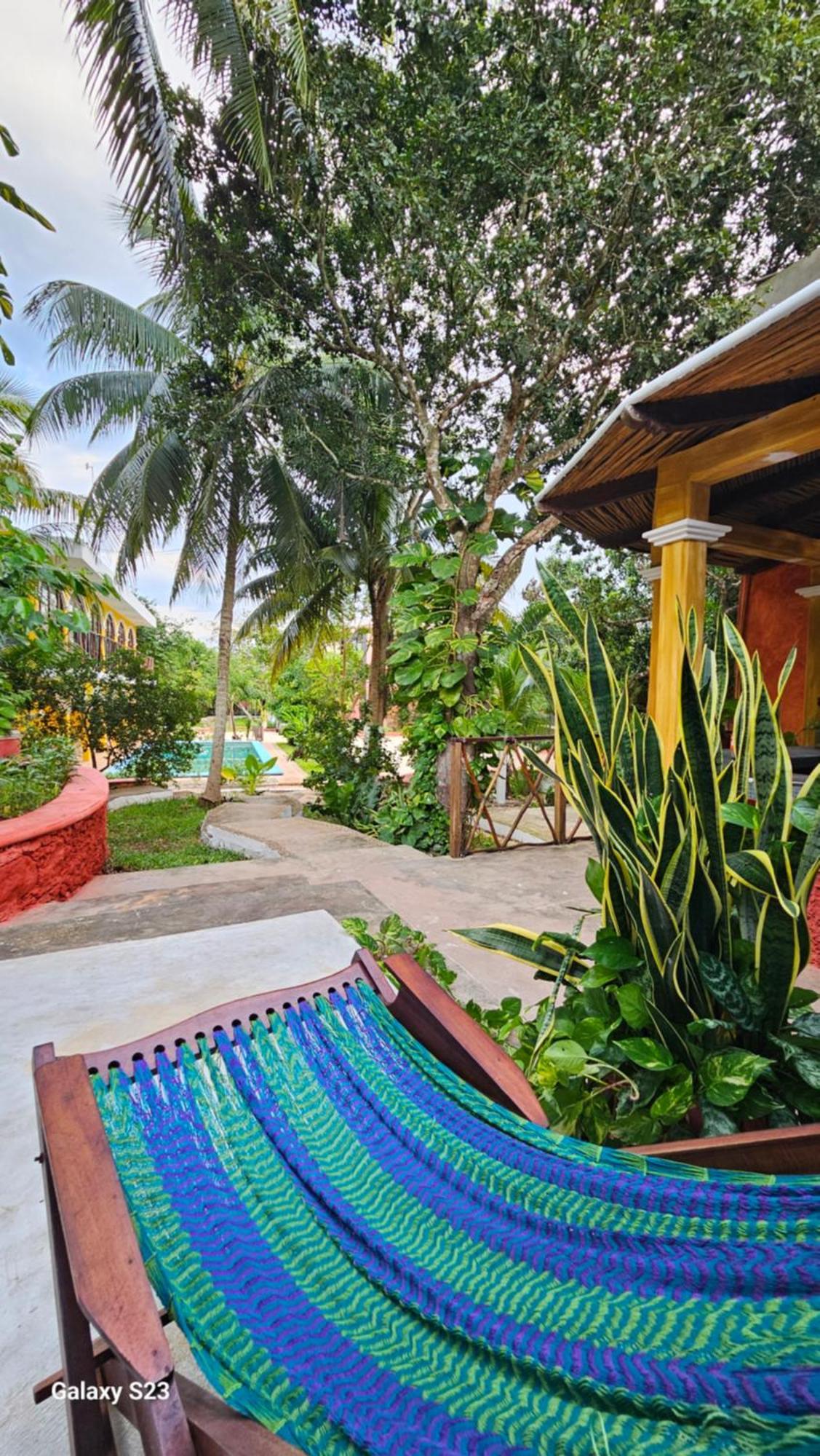 Hotel Saak Luum Ruta Puuc à Sacalum Extérieur photo